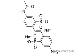 Molecular Structure of 78211-74-2 (4-ACETAMIDO-4'-AMINOSTILBENE-2,2'-DISULFONIC ACID, DISODIUM SALT)